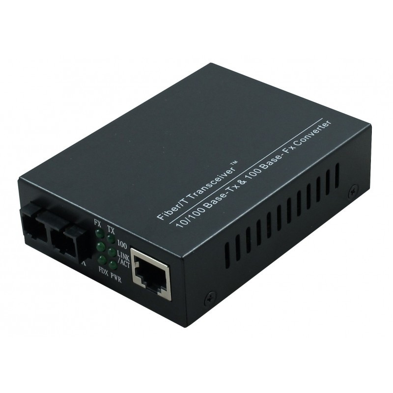 SC Singlemode 100Mbps Fibre Media Converter SC Singlemode 100Mbps Fibre Media Converter