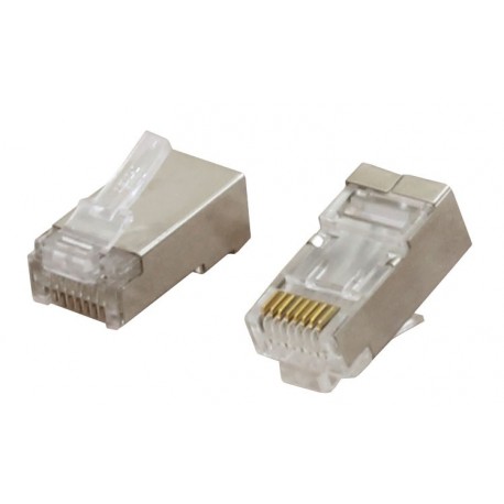 CCS Cat6a FTP RJ45 Plug for Sold Core Cable