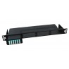 1u 4 Slot Unloaded Modular MTP Cassette Patch Panel