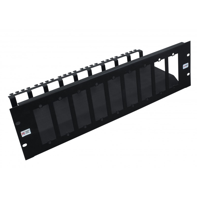 3u 10 Slot Unloaded Modular MTP Cassette Patch Panel