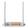 TP-LINK TD-W8961N wireless router Single-band (2.4 GHz) Fast Ethernet Gray, White