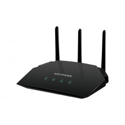 Netgear R6850 wireless router Dual-band (2.4 GHz / 5 GHz) Gigabit Ethernet Black