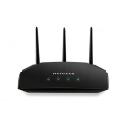 Netgear R6850 wireless router Dual-band (2.4 GHz / 5 GHz) Gigabit Ethernet Black