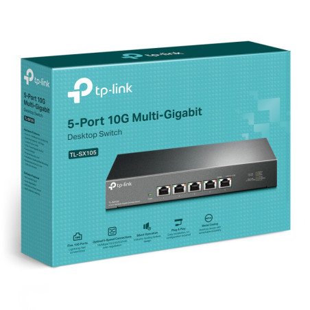 P-Link 5-Port 10G Desktop Switch