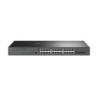P-Link Omada 24-Port Gigabit and 4-Port 10GE SFP+ L2+ Managed Switch with 24-Port PoE+