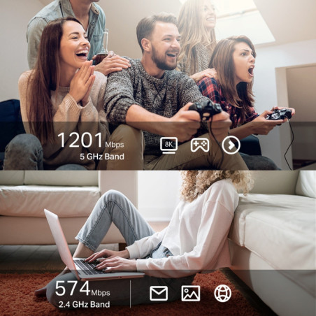 P-Link AX1800 Dual Antennas High Gain Wireless USB Adapter