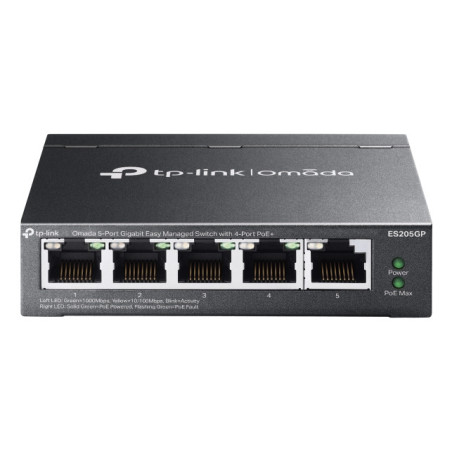 P-Link Omada 5-Port Gigabit Easy Managed Switch with 4-Port PoE+
