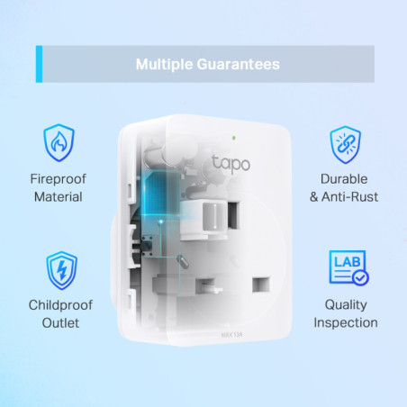 P-Link Mini Smart Wi-Fi Socket, Energy Monitoring