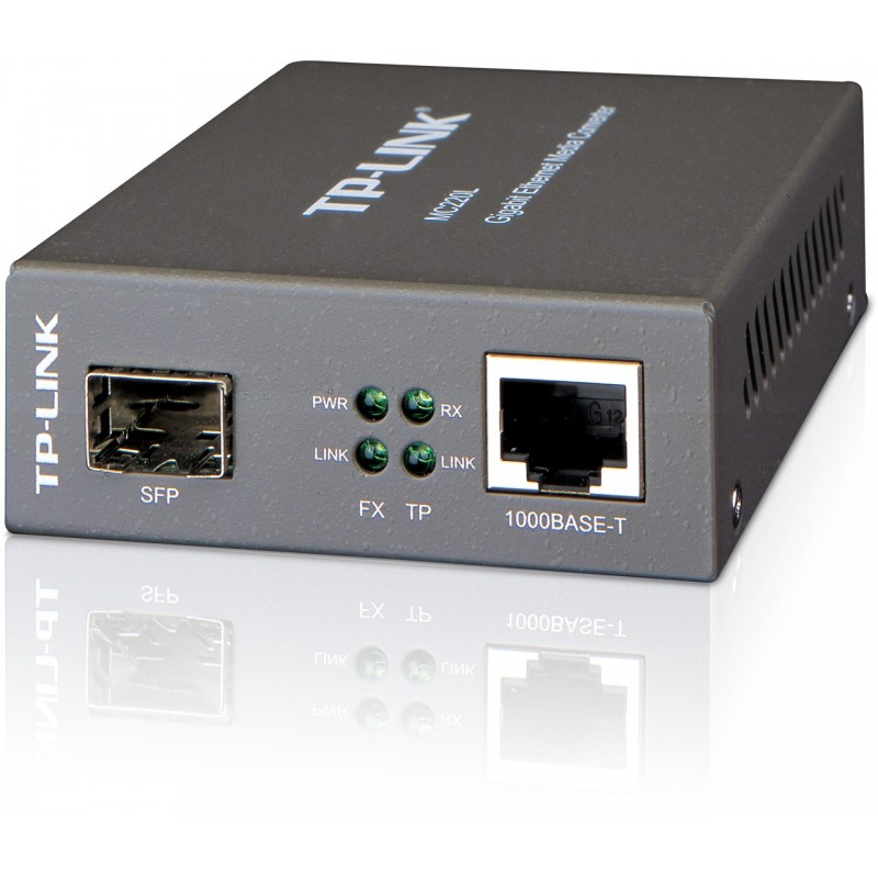 TP-LINK MC220L Gigabit SFP Media Converter