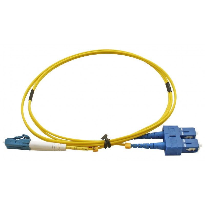 LC - SC Singlemode (9/125) Duplex Fibre Patch Lead