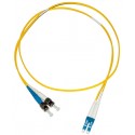 LC - ST Singlemode (9/125) Duplex Fibre Patch Lead