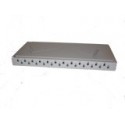 1u Unloaded Patch Panel With ST Cut Outs